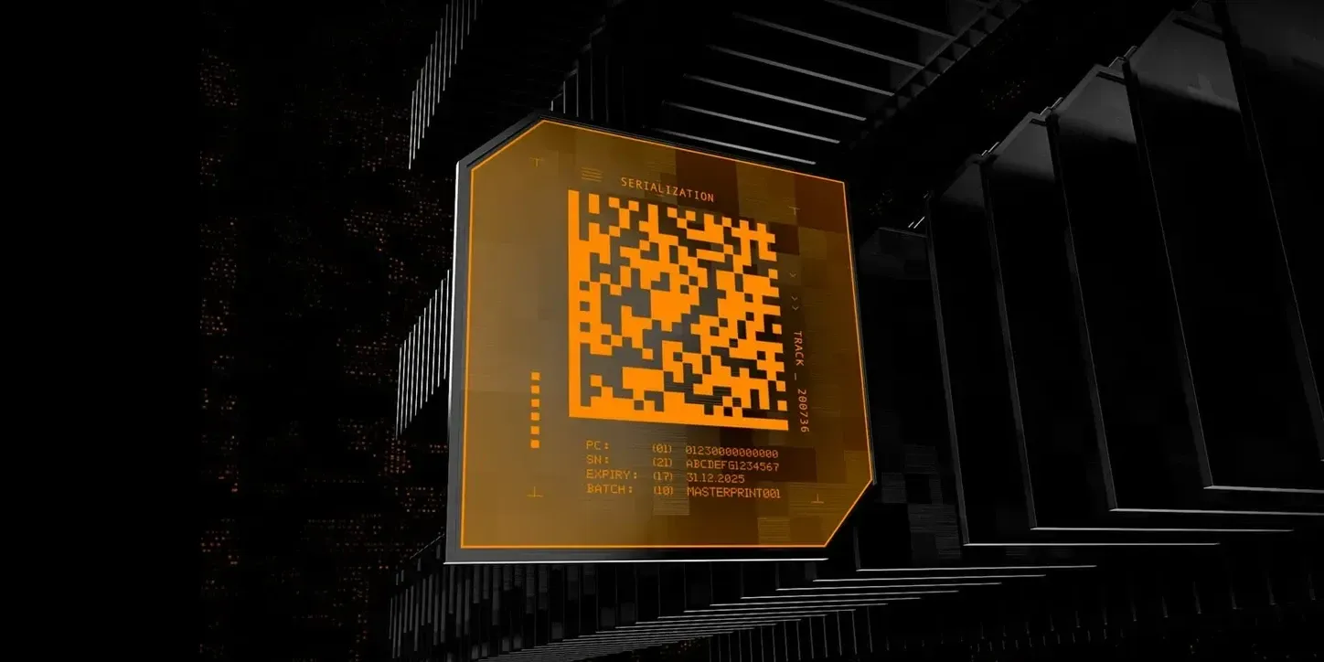 Szerializált 2D kód a MASTERTRACE rendszerben